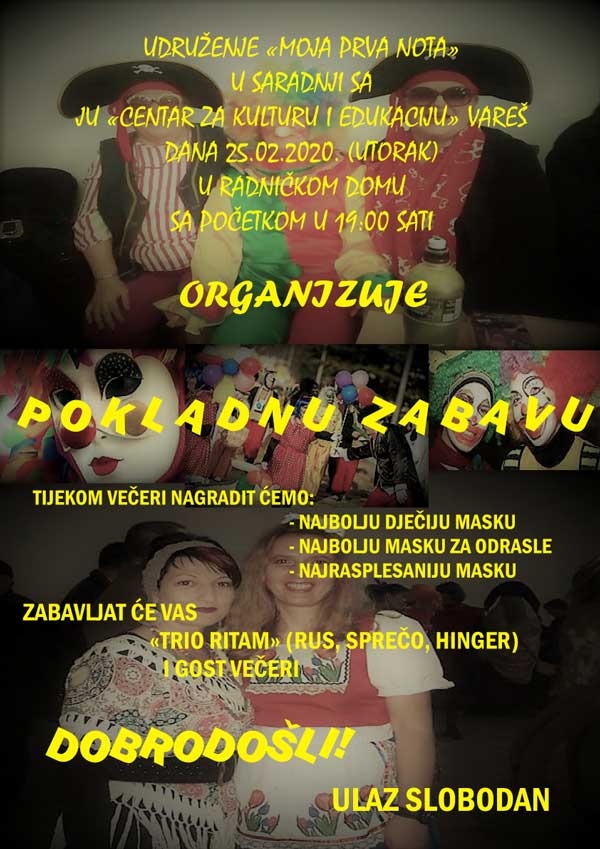 Pokladna zabava u Radničkom domu