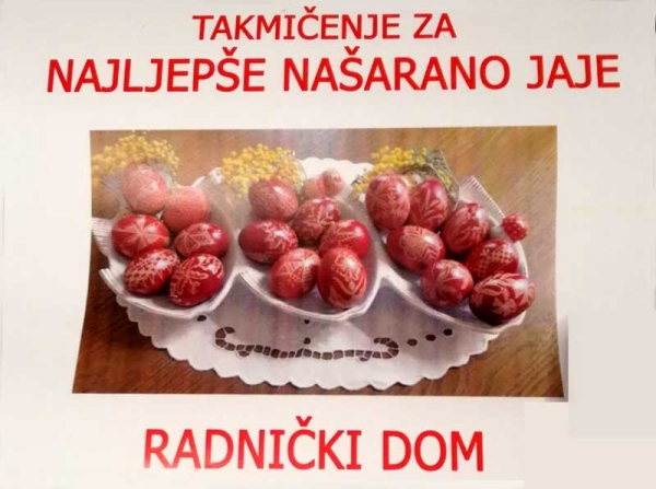Natjecanje za najljepše našarano jaje