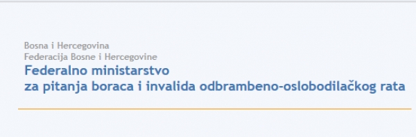 Javni pozivi Federalnog ministarstva za pitanja boraca obrambeno-oslobodilačkog rata