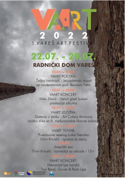 Najavljujemo – 5. VAART - Vareš art festival