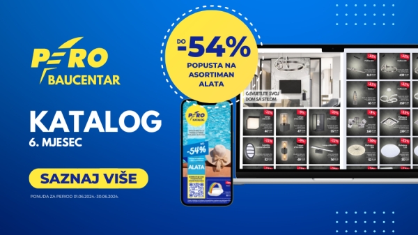 PERO BAUCENTRI: Dobre akcije nastavljamo!