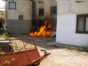 Požar u ulici Put mira