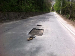 &quot;Procvale&quot; rupe na vareškim cestama