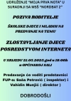 Poziv na predavanje „Zlostavljanje djece posredstvom interneta“