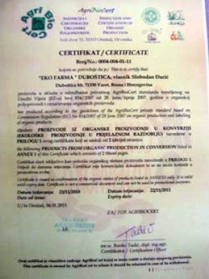 Novo priznanje za Eko farmu Duboštica
