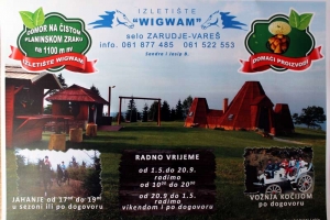 Posjetite izletište Wigwam!