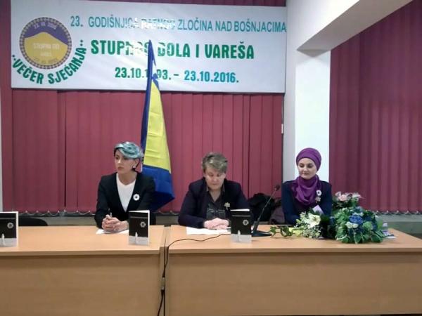 Promocija knjige „Moj osmijeh je moja osveta“ u Varešu