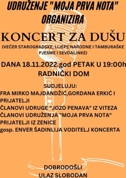 Koncert za dušu u Radničkom