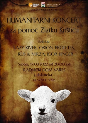 Humanitarni koncert za pomoć Zlatku Krištiću