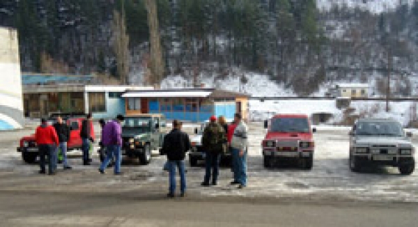 Humanitarci sekcije 4x4 Kluba ekstremnih sportova Vareš na djelu
