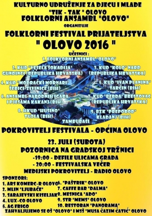 Festival folklora u Olovu
