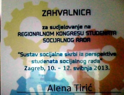 Uspješan nastup naše studentice