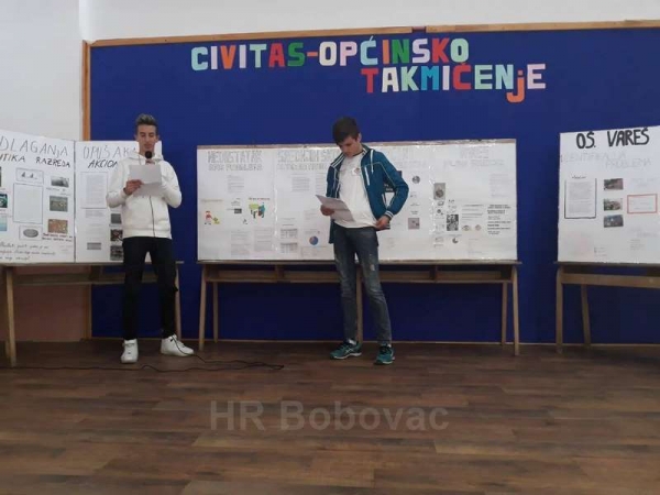 Održano općinsko natjecanje iz građanskog obrazovanja