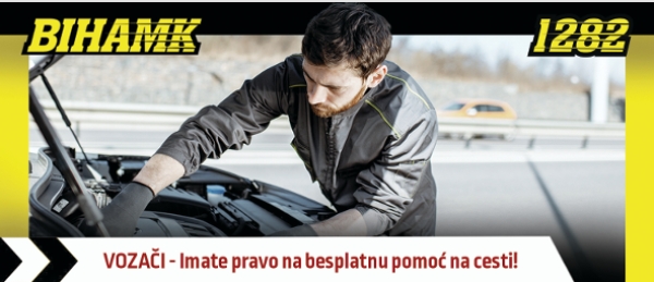VOZAČI – IMATE PRAVO NA BESPLATNU POMOĆ NA CESTI