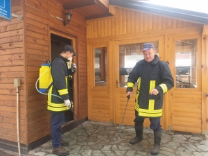 16.03.2021. godine dezinfekcija Vareša i Vareš Majdana