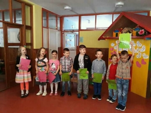 Oproštajna vrtićka priredba budućih prvačića