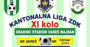 Najavljujemo - NK Vareš domaćin NK Fortuna iz Zenice