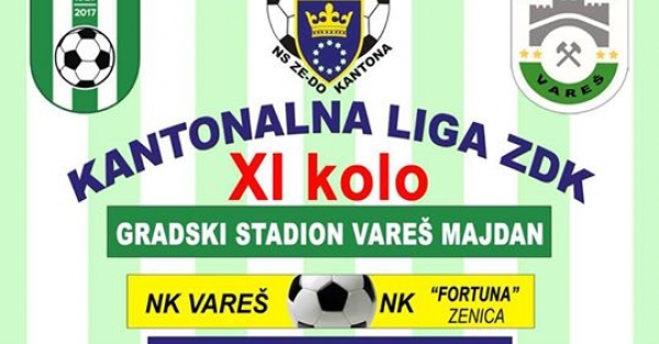 Najavljujemo - NK Vareš domaćin NK Fortuna iz Zenice
