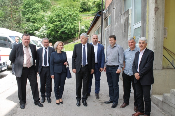Dr. Dragan Čović u radnoj posjeti općini Vareš