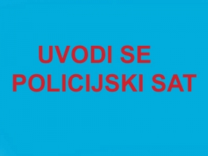 Uvodi se policijski sat