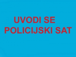 Uvodi se policijski sat
