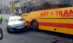 Autobus Autotransa u prometnoj u Sarajevu