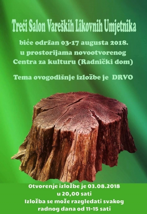 Najavljujemo - 3. salon vareških likovnih umjetnika