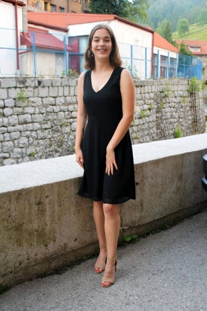 Vanja Anđić učenica generacije MSŠ Nordbat2 Vareš