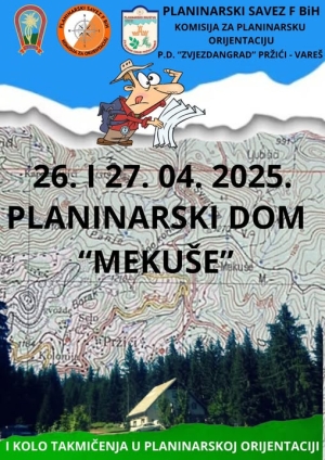 Najavljujemo – za vikend Planinarsko orijentacijsko natjecanje na Mekušama