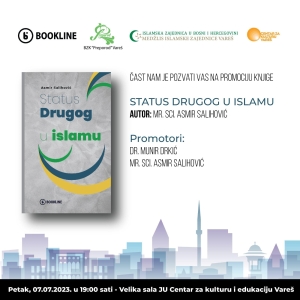 Najavljujemo – promocija knjige &quot;Status Drugog u islamu&quot;