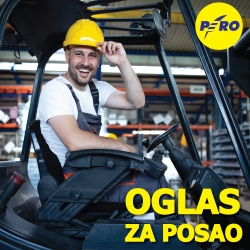 OGLAS ZA POSAO – PERO Zenica d.o.o. – Podružnica Vareš