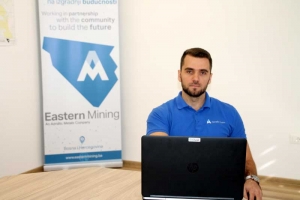 Admir Silajdžić rudarski inženjer u kompaniji Eastern Mining