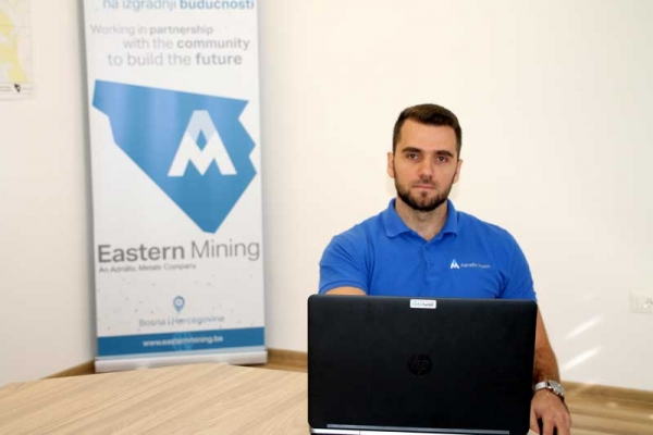 Admir Silajdžić rudarski inženjer u kompaniji Eastern Mining