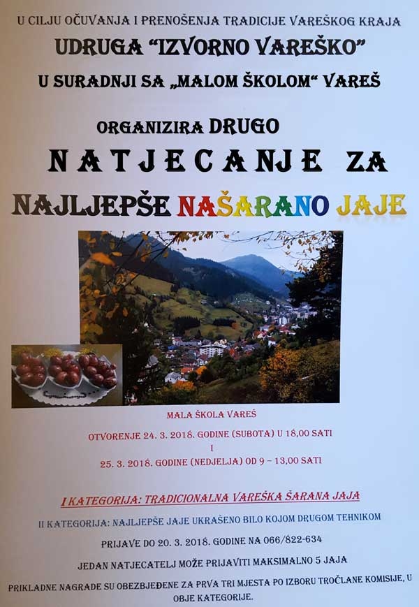 Natjecanje za &quot;Najljepše našarano jaje&quot;