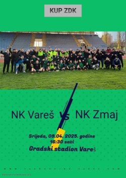 Otkazana utakmica NK Vareš - NK Zmaj, pretkolo Kupa ZDK za sezonu 2025/2026.