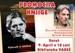 Najavljujemo promociju knjige poezije &quot;Pijesak u očima&quot;