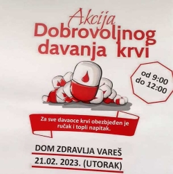 Darujmo krv, pomozimo drugima