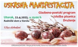 Najavljujemo – Uskrsna manifestacija u Radničkom domu 22. travnja