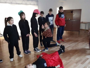 Predstava Snjeguljica u završnim pripremama