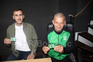 Zvonimir Lukačević Šujica i Semir Čizmo, navijačka skupina Vukovi s Peruna