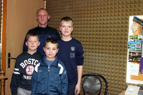 Razgovor s mladim nogometašima