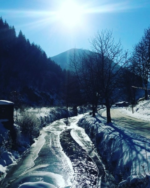Na -30 Celzija i Stavnja zaledila
