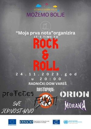 Pozivamo vas na rock koncert