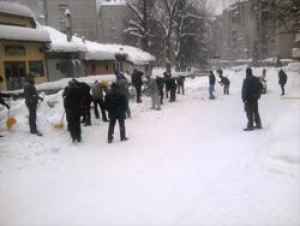 Akcija čišćenja snijega, nastavak sutra