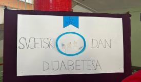 Vareški srednjoškolci obilježili Svjetski dan borbe protiv dijabetesa