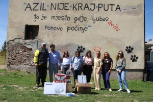 Donirana oprema za Općinsko sklonište za napuštene pse na Zabrezju