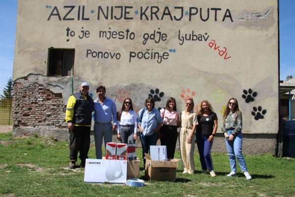 Donirana oprema za Općinsko sklonište za napuštene pse na Zabrezju