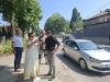 Ministri Šabani i Čišija zadovoljni dinamikom gradnje kružnog toka u Visokom