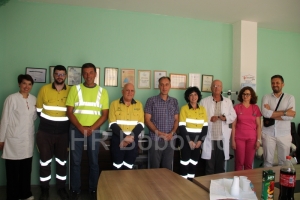 Kompanije Adriatic Metals BH i City transport Vareš uručile dermatoskop JU Dom zdravlja Vareš