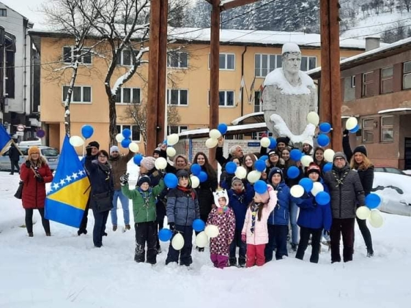 Vareški izviđači obilježili Dan neovisnosti BiH